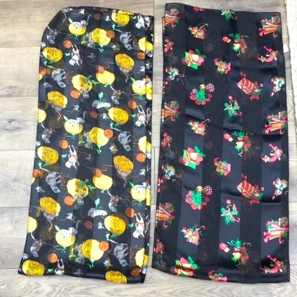 SCARF’S (2) CHRISTMAS & HALLOWEEN🌻